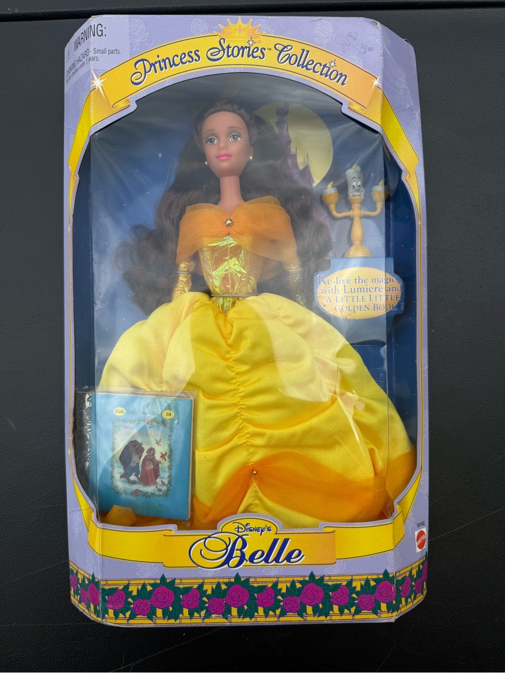 Disney Princess Stories Collection Belle Doll 1997 Mattel #18193 NIB NRFB
